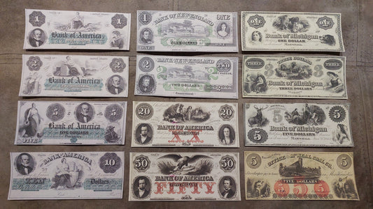 The History of US Obsolete Currency: The Ultimate Historic Display Pieces