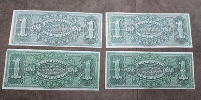 1 Dollar 1886 US Silver Certificate Reverse Side