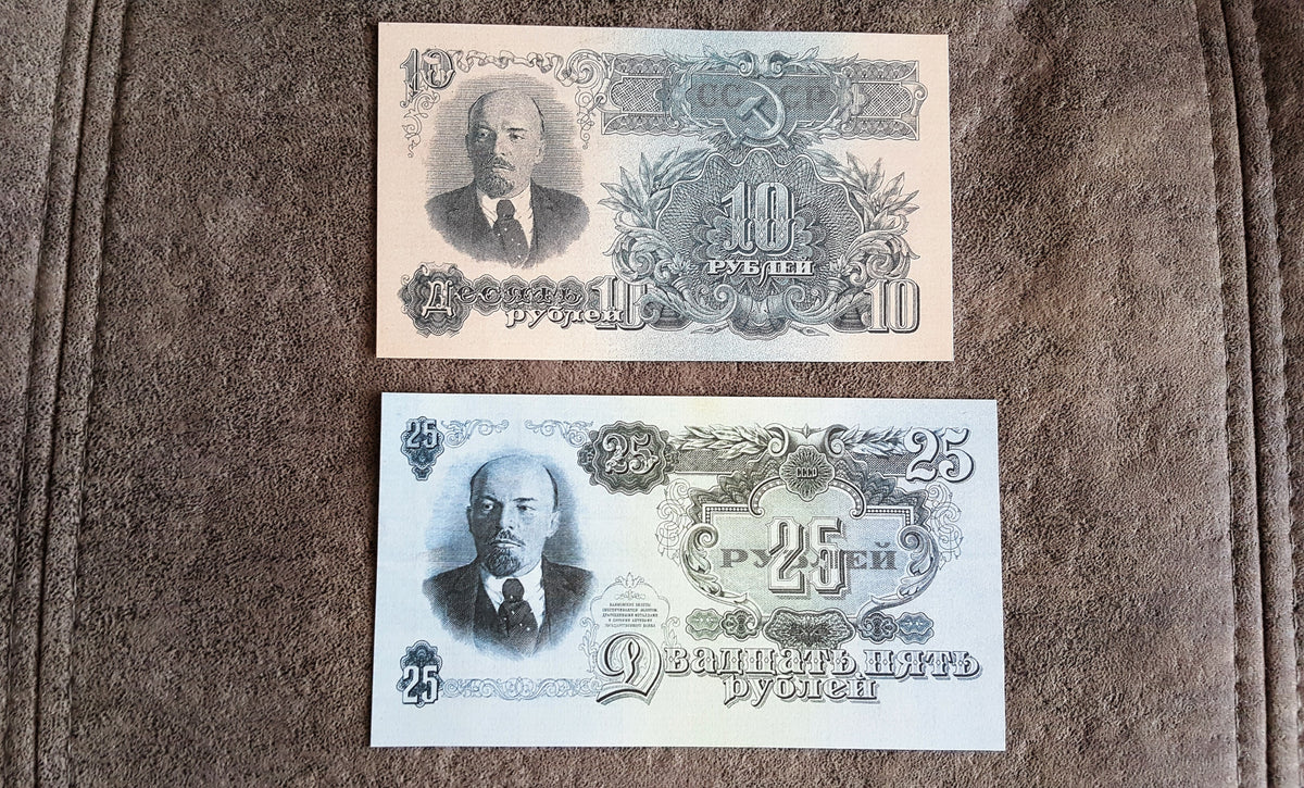 Reimpresión en papel con marca de agua Rusia URSS años 1947-1957. ¡¡ENVÍO GRATIS!!

