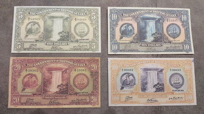 Reprint on paper with W/M British Guiana Administration 1916-1952 FREE SHIPPING