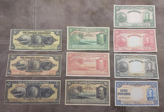 Reprint on paper with W/M Bahamas Goverment 1919-1952 y. UK colony.