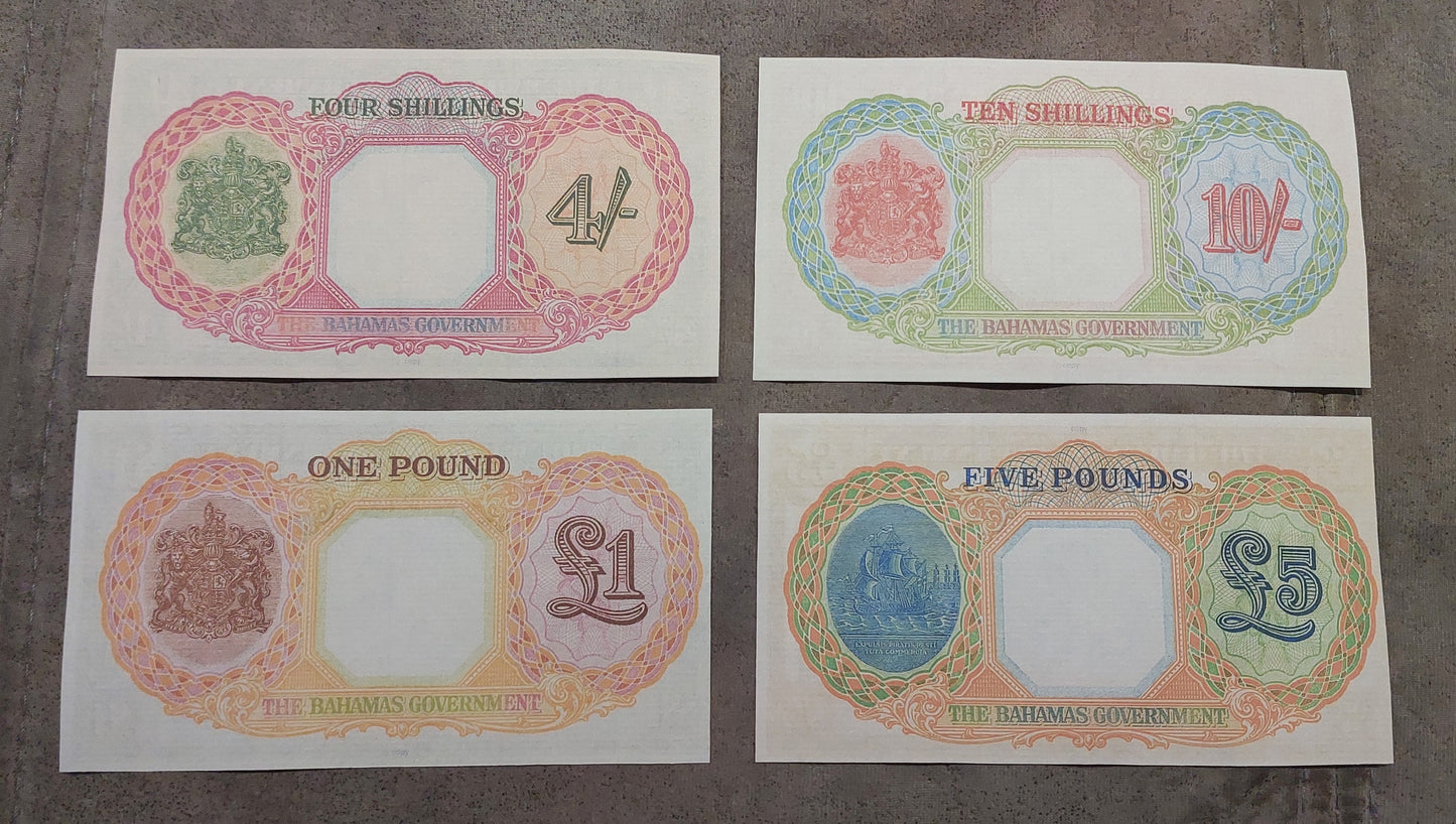 Reprint on paper with W/M Bahamas Goverment 1919-1952 y. UK colony.