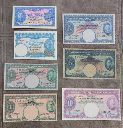 Reprint on paper with W/M MALAYA BRITISH ADMINISTRATION 1940 y. UK colony.