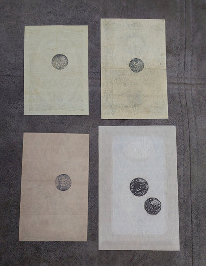 Reprint on paper with W/M Ottoman Empire 1852-1863 y. FREE SHIPPING !!! NEW