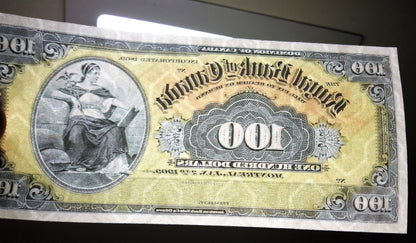Reprint on paper  with W/M The Royal Bank of Canada 1909-1927 y. Dollar FREE SHIPPING.