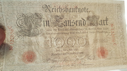 Nachdruck auf Papier mit W/M „The Rarest Editions“. Deutschland 100 Mark. KOSTENLOSER VERSAND!