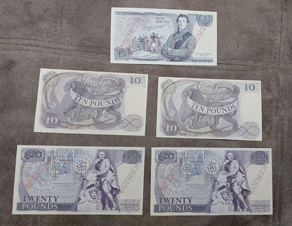 Reprint on paper with W/M Great Britain UK Pound 1961-1994 England FREE SHIPP.