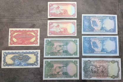 Reprint on paper with W/M Bank of Rhodesia and Nyasaland 1926-1961 y. UK colony.