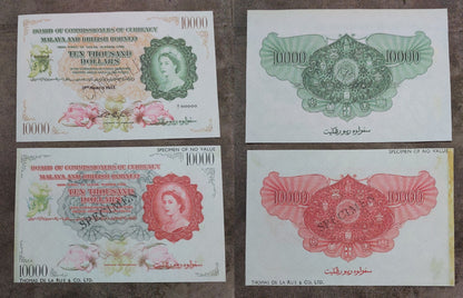 Reprint on paper with W/M MALAYA and BRITISH BORNEO 1953 y. UK colony.