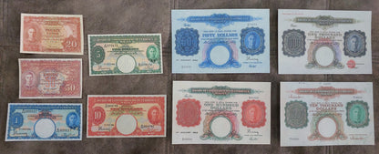 Reprint on paper with W/M MALAYA BRITISH ADMINISTRATION 1941-1942 y. UK colony.