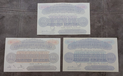 Reprint on paper with W/M East Africa Protectorate 1905-1918 y. UK colony.