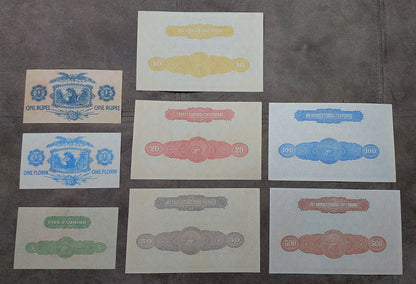 Reprint on paper with W/M East Africa 1920 y. British Administration, UK colony.