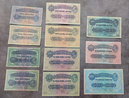 Reprint on paper with W/M East Africa 1921-1933 y. British Admin, UK colony.
