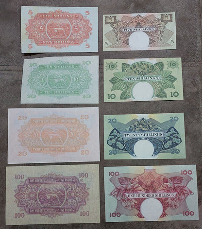 Reprint on paper with W/M East Africa 1953-1963 British Administration UK colony