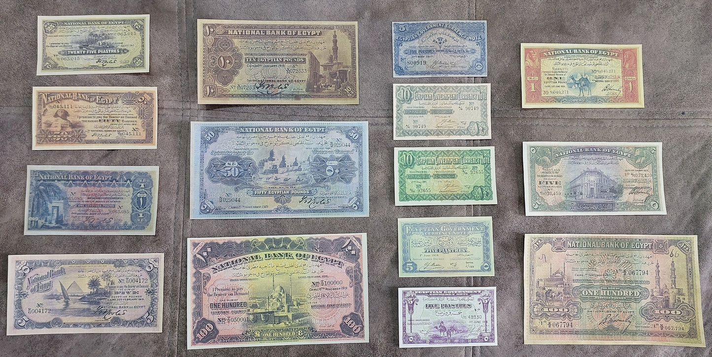 Reprint on paper with W/M Egypt-Palestine 1913-1925 y. FREE SHIPPING!!!
