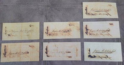 Reprint on paper with W/M Brazil banknotes 1833 y. Copper Exchange FREE SHIPPING
