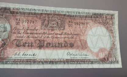 Reprint on paper with W/M Commonwealth of Australia 1953-1994 y. Free Shipping !
