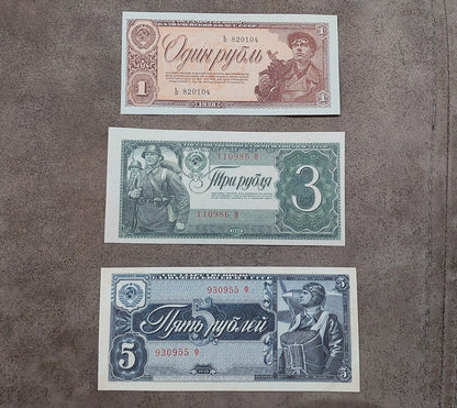 Reprint on paper with W/M Russia 1934-1938 Ruble and Chervonec FREE SHIPPING !!!