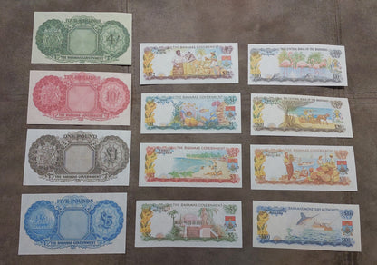 Reprint on paper with W/M Bahamas 1953-1974 y. UK colony.
