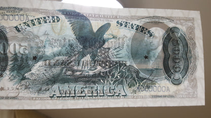 Reprint on paper with W/M United States banknotes 1878 y. FREE SHIPPING!