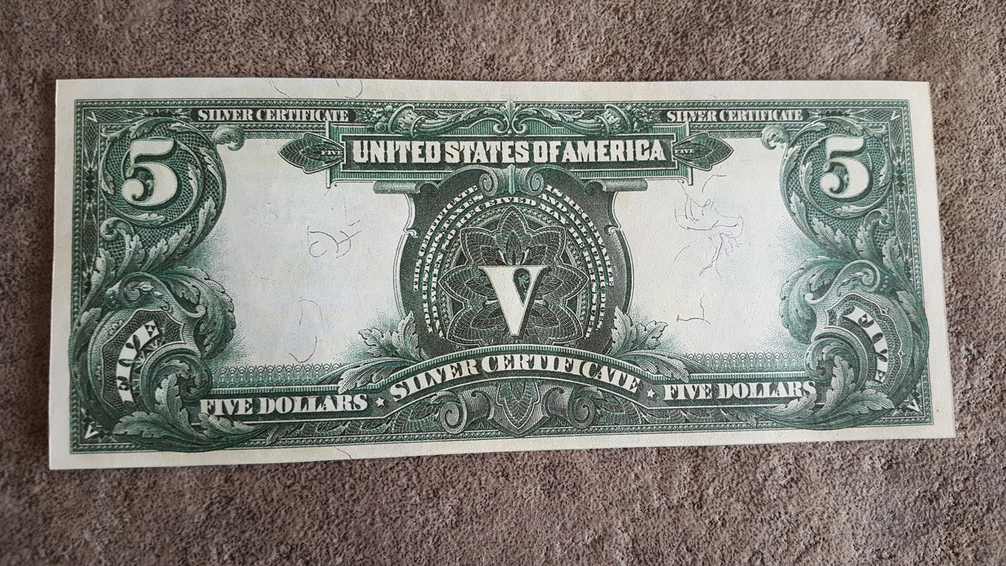 Reprint on paper with W/M United States Silver Notes 1896-1899 FREE SHIPPING !!!