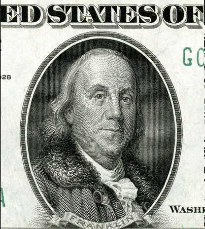 Reprint on paper with W/M United States 100$ – old-style bills. A pack – 20 pieces!!!  FREE SHIPPING!