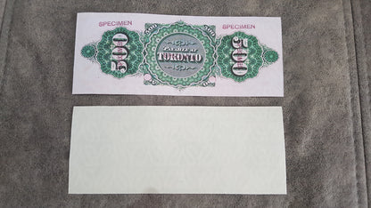 Reprint on paper with W/M Dominion of Canada 1870-1872 y. FREE SHIPPING !