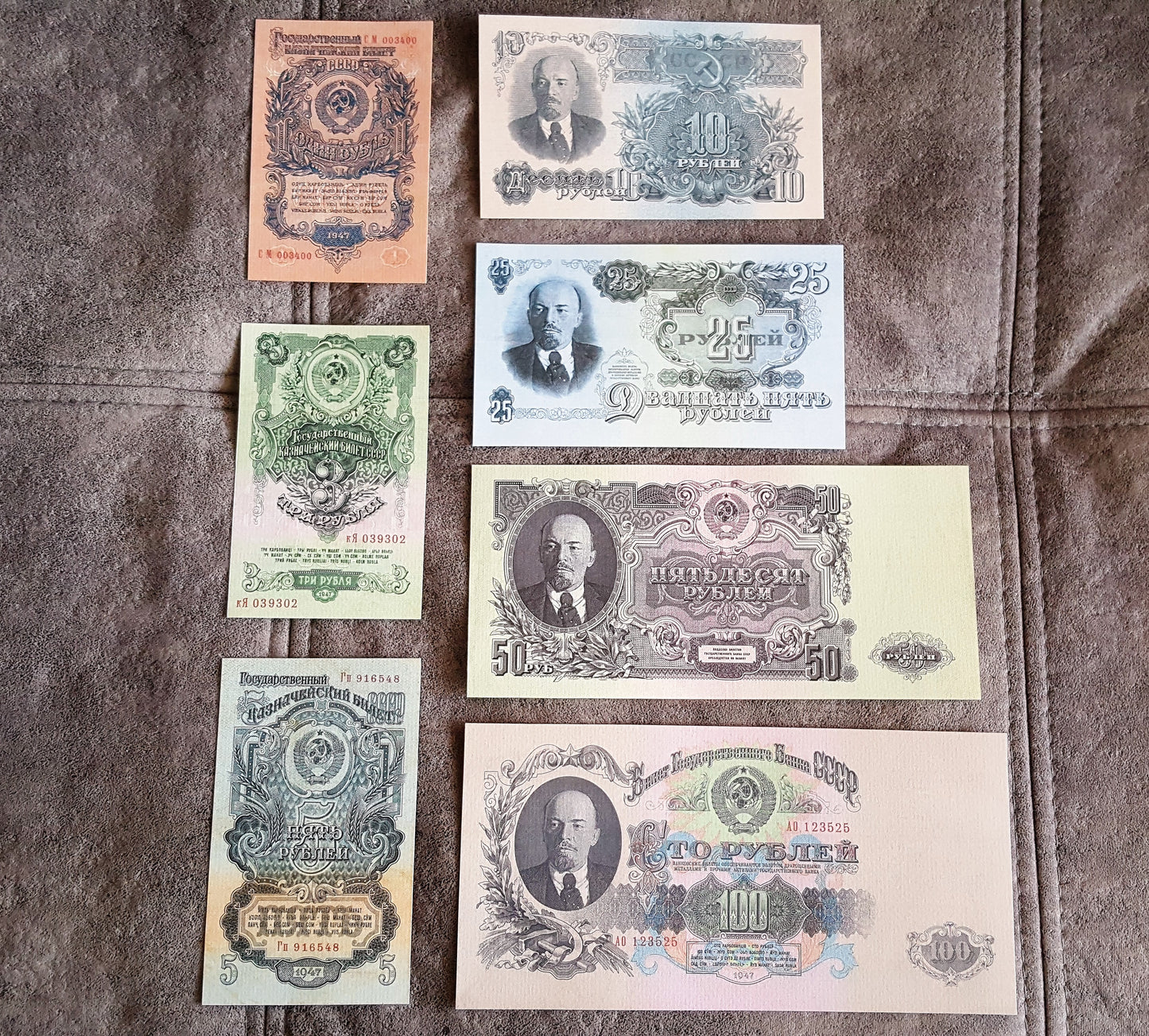 Reprint on paper with W/M Russia USSR 1947-1957 y. FREE SHIPPING !!