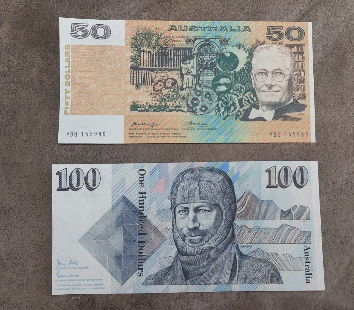 Commonwealth of Australia Rare 100 Dollar 1984-1992 Replacement Note Details