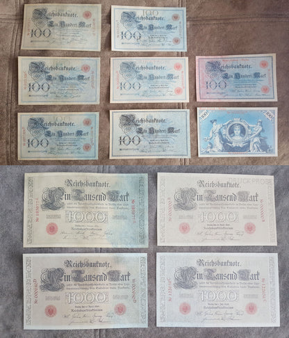 Nachdruck auf Papier mit W/M „The Rarest Editions“. Deutschland 100 Mark. KOSTENLOSER VERSAND!
